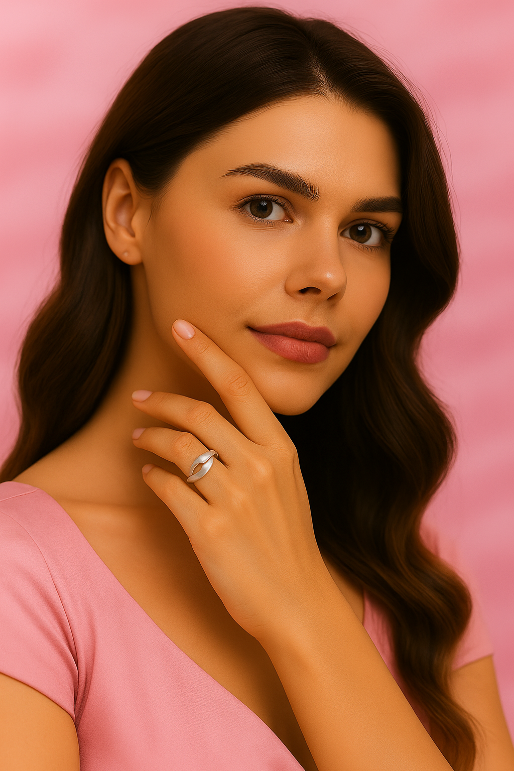 Celestia Design - Leaf Set Ring