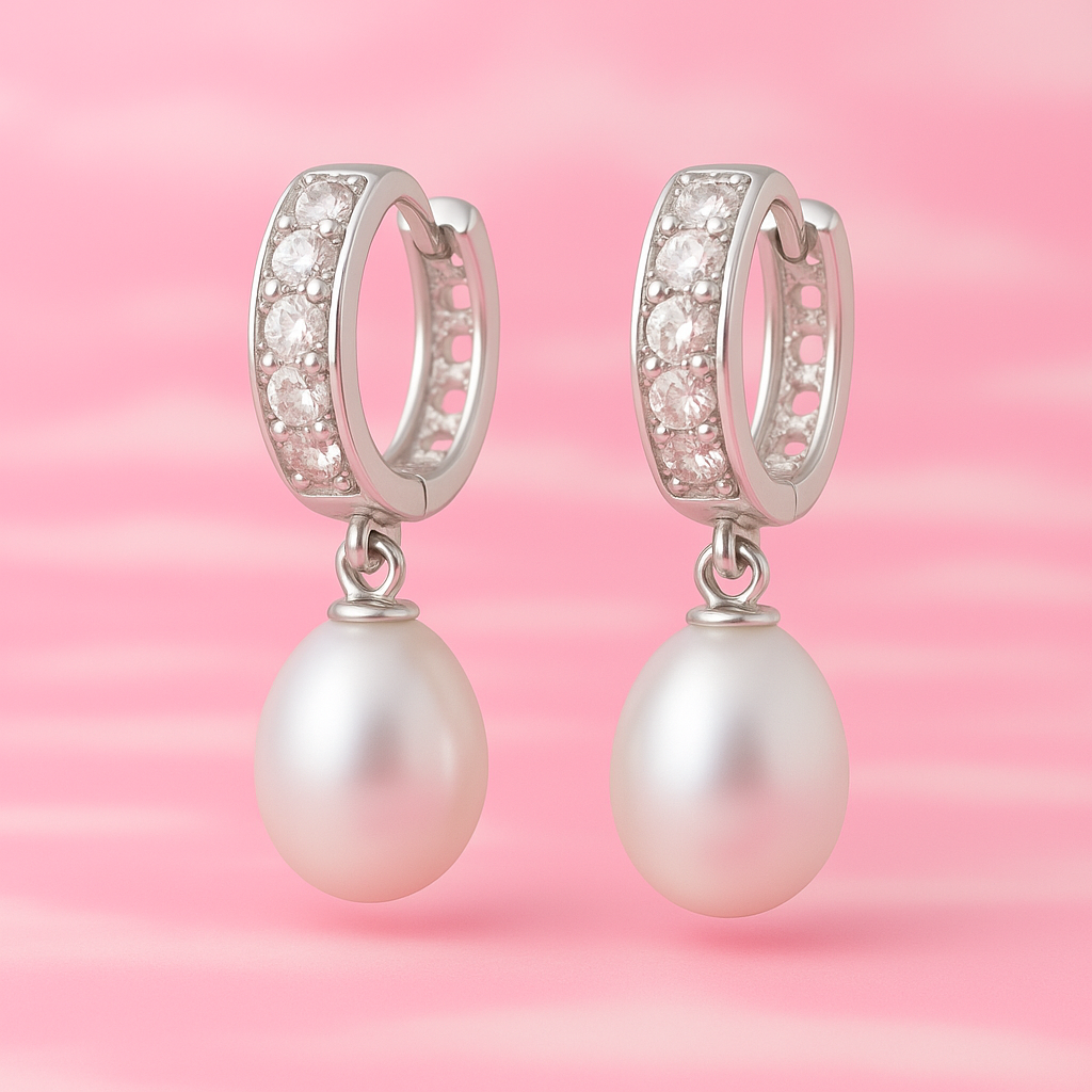 Celestia Design – Aurora Pearl Earrings