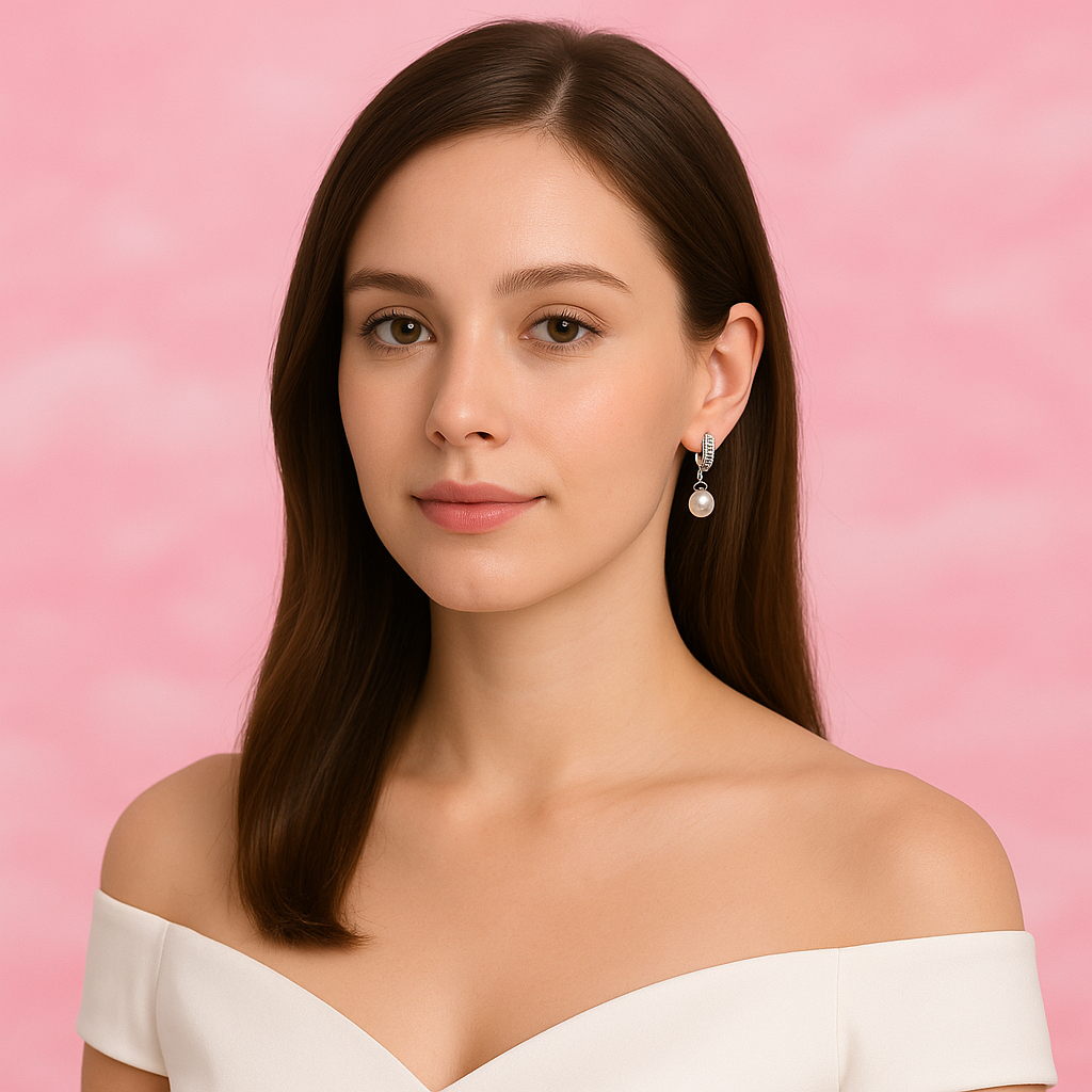 Celestia Design – Aurora Pearl Earrings