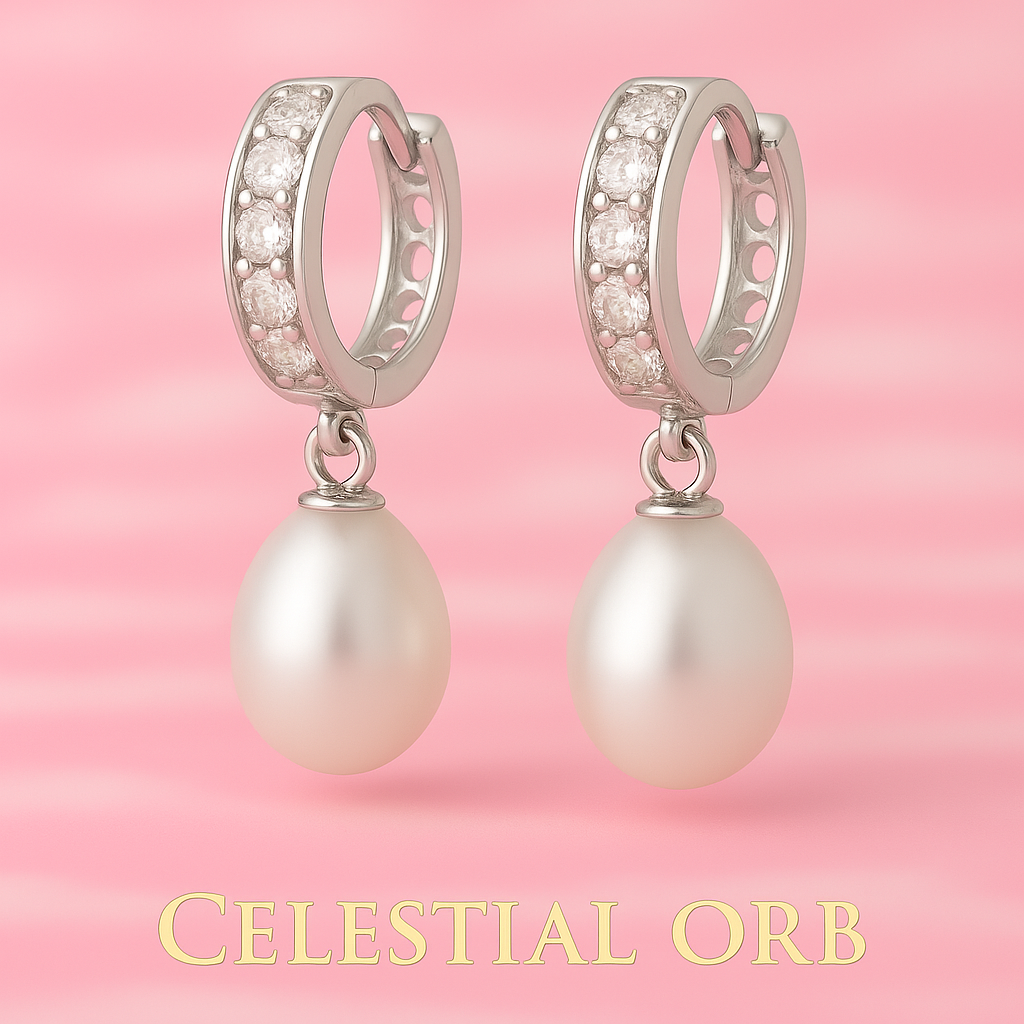 Celestia Design – Aurora Pearl Earrings