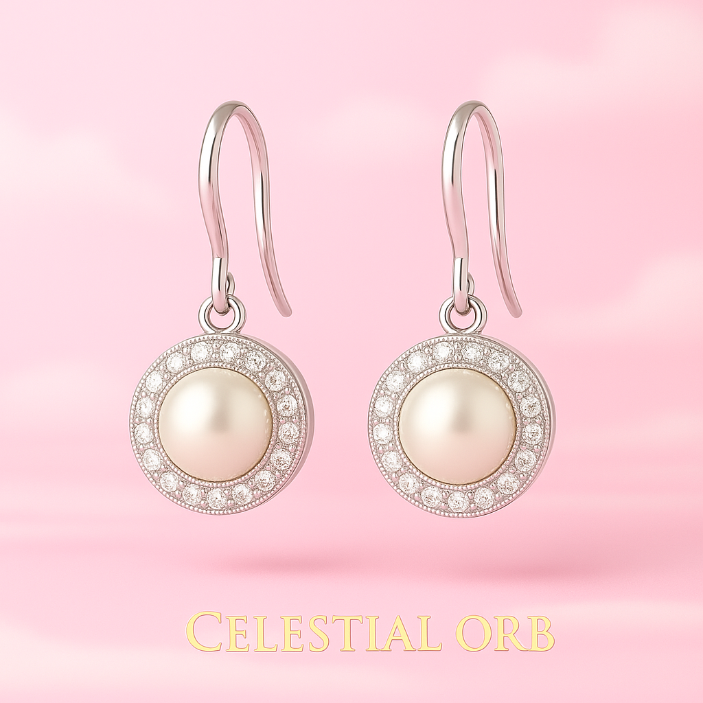 Celestia Design – Amara Pearl Earrings