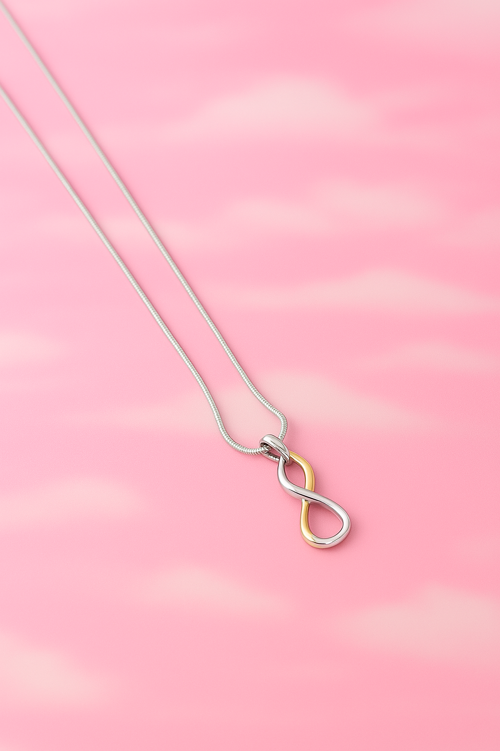 Celestia Design – Collier Eternity Set Silver Gold