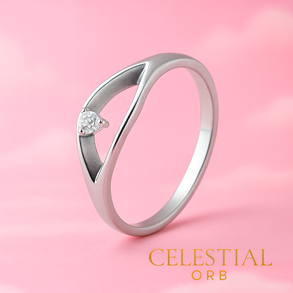 Elegance Design – Blue Oyster Ring
