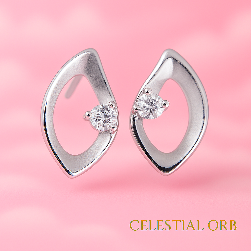 Elegance Design – Blue Oyster Earrings