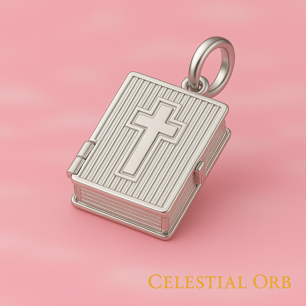Relica Design - Silver Plated Bible Pendant