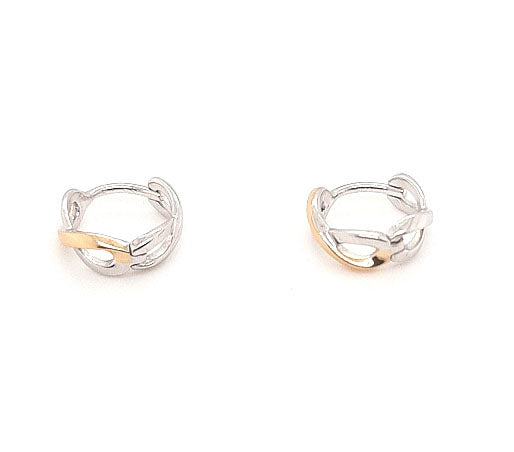 Celestia Design – Earrings Eternity Set Silver Gold