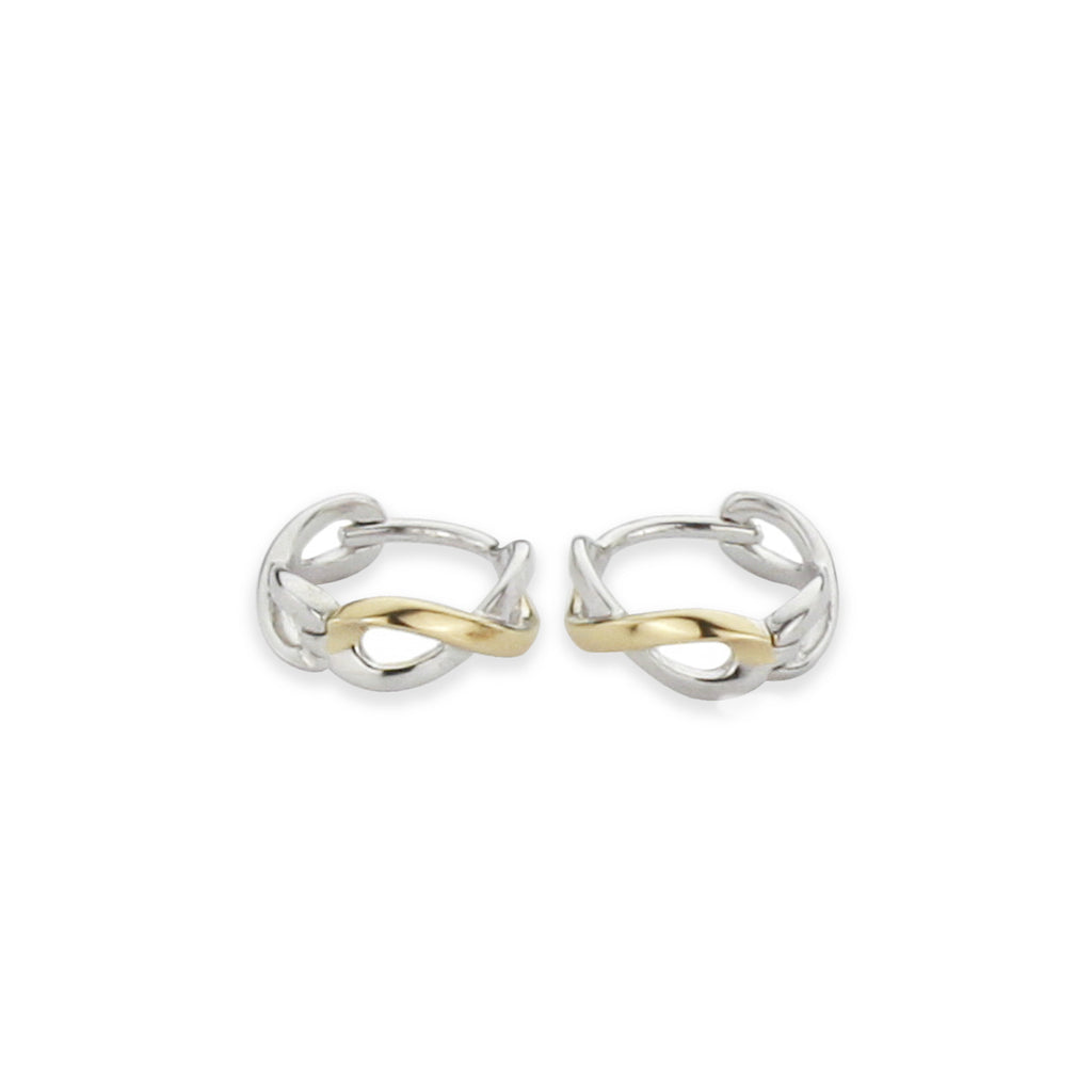 Celestia Design – Earrings Eternity Set Silver Gold