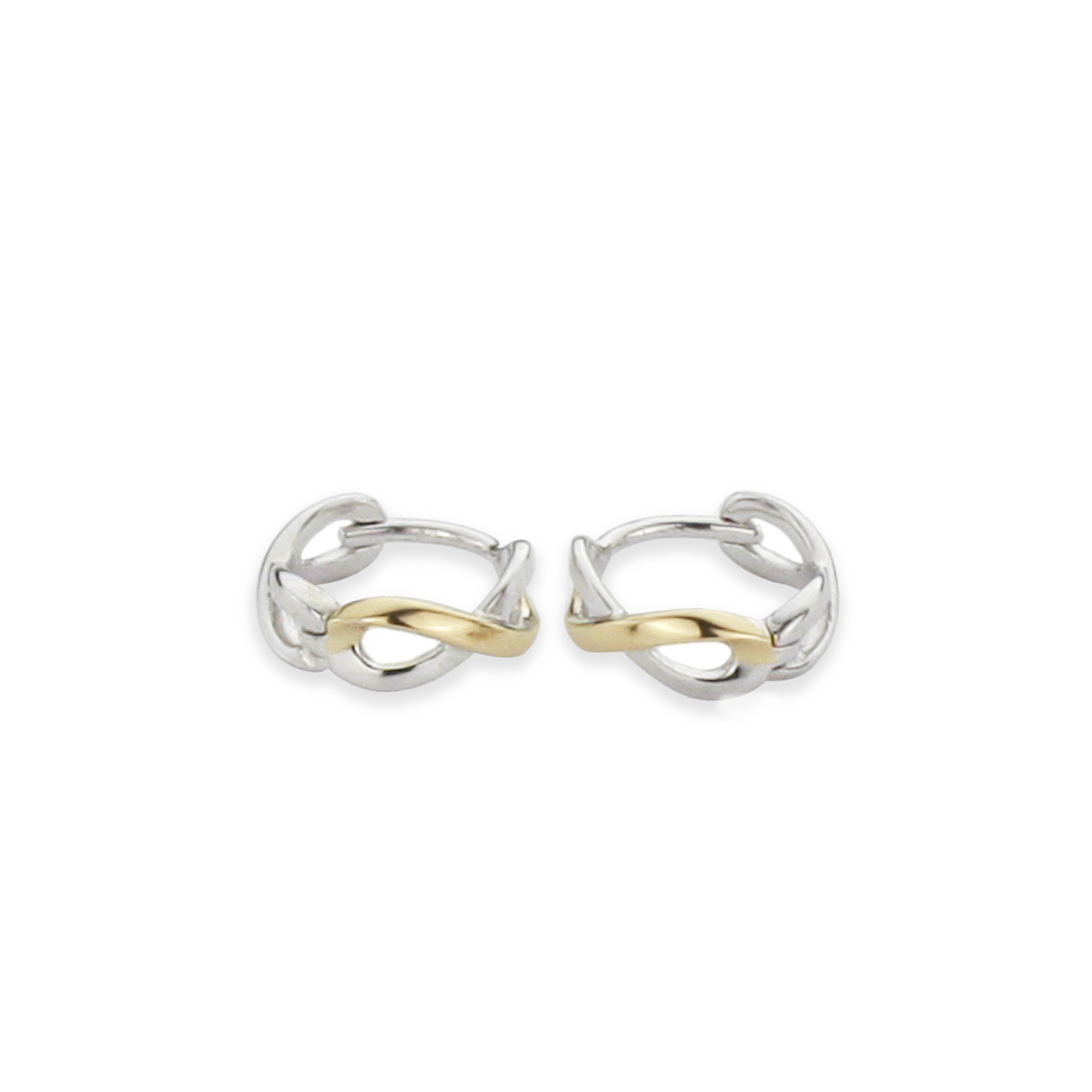 Celestia Design – Earrings Eternity Set Silver Gold
