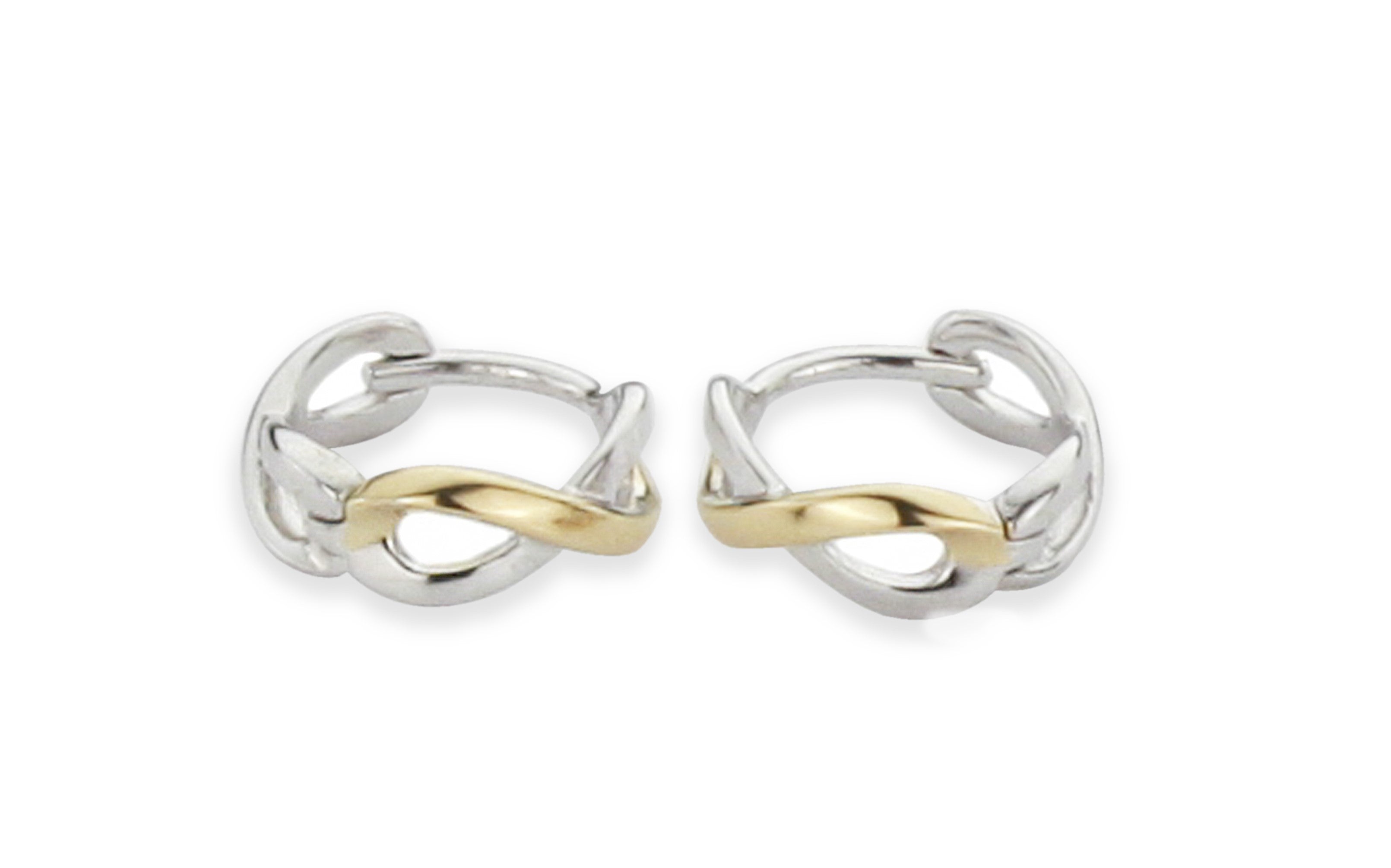 Celestia Design – Earrings Eternity Set Silver Gold
