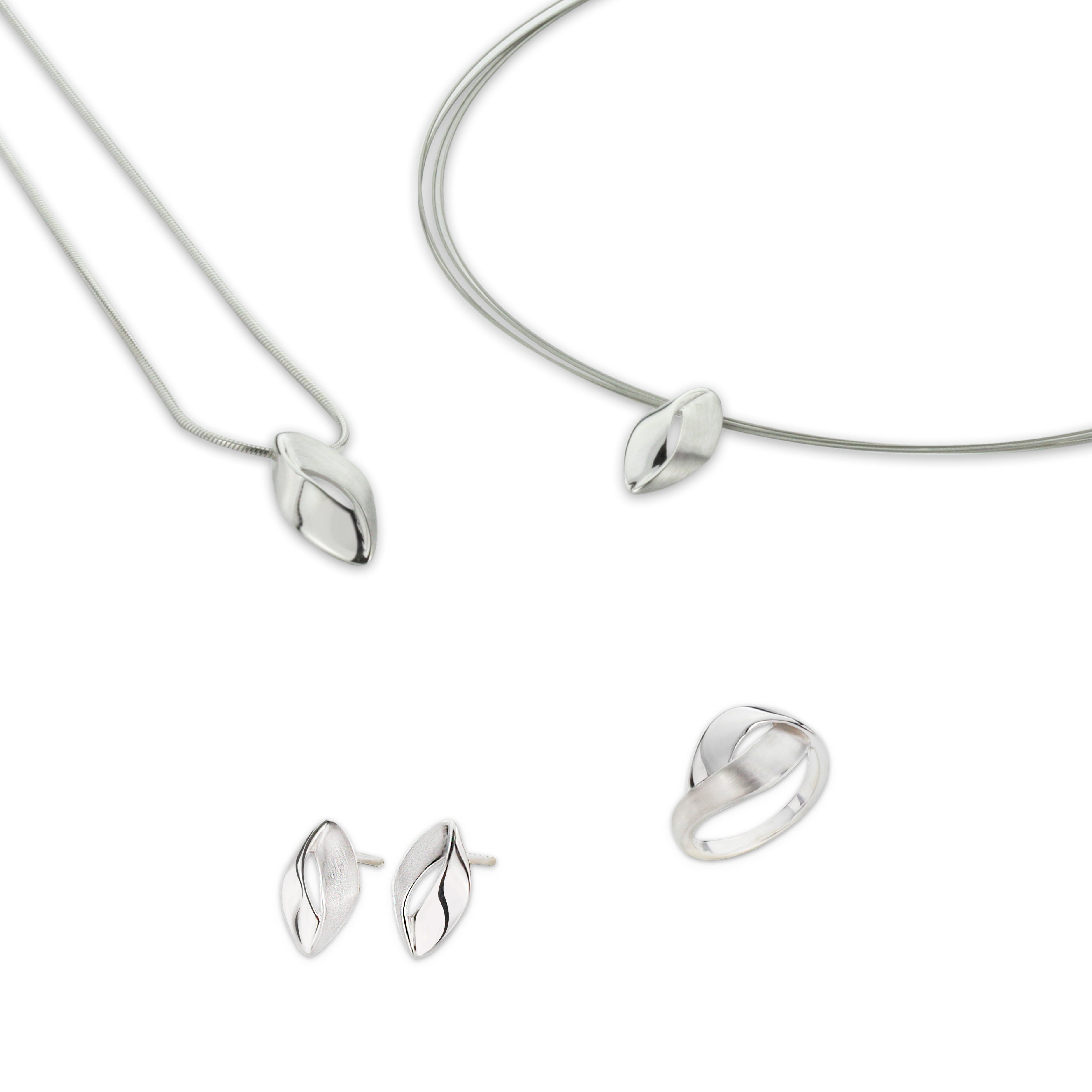 Celestia Design - Leaf Set Necklace